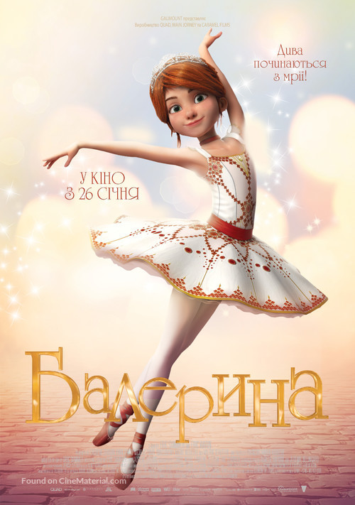 Ballerina - Ukrainian Movie Poster