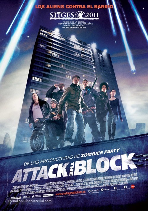 Attack the Block - Spanish Movie Poster
