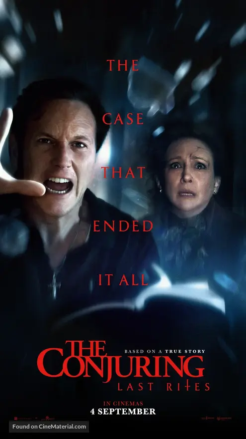 The Conjuring: Last Rites - Singaporean Movie Poster