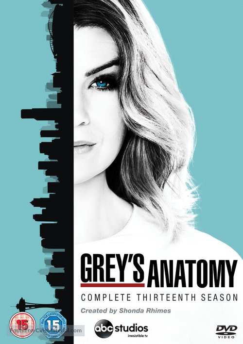 &quot;Grey&#039;s Anatomy&quot; - British DVD movie cover