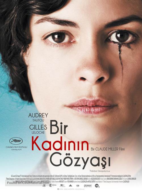 Th&eacute;r&egrave;se Desqueyroux - Turkish Movie Poster