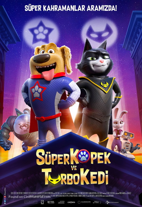 SpaceDog and TurboCat - Turkish Movie Poster