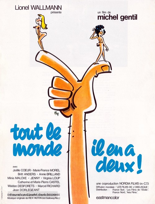 Tout le monde il en a deux - French Movie Poster