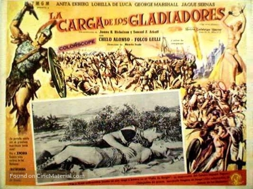 Nel segno di Roma - Mexican Movie Poster