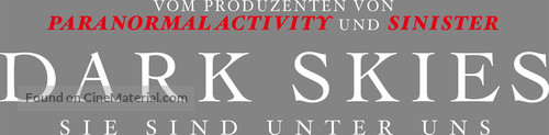 Dark Skies - German Logo