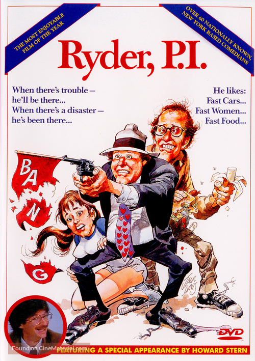 Ryder P.I. - DVD movie cover