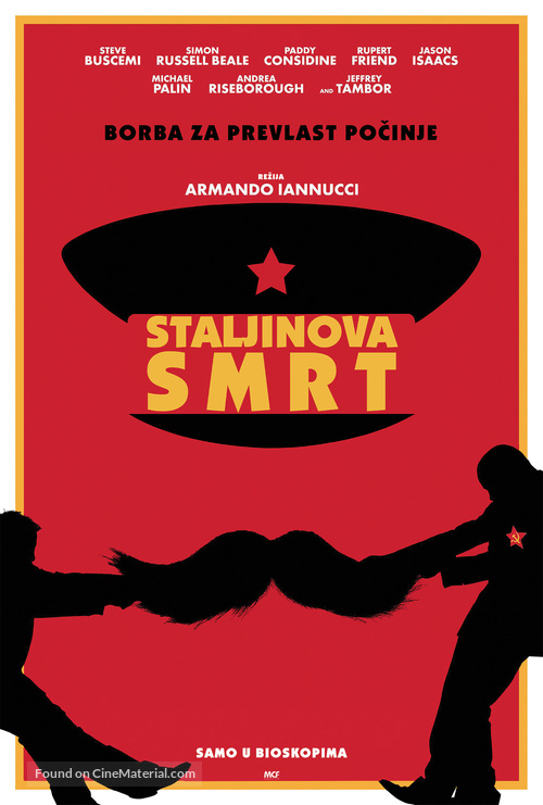 The Death of Stalin - Serbian Movie Poster