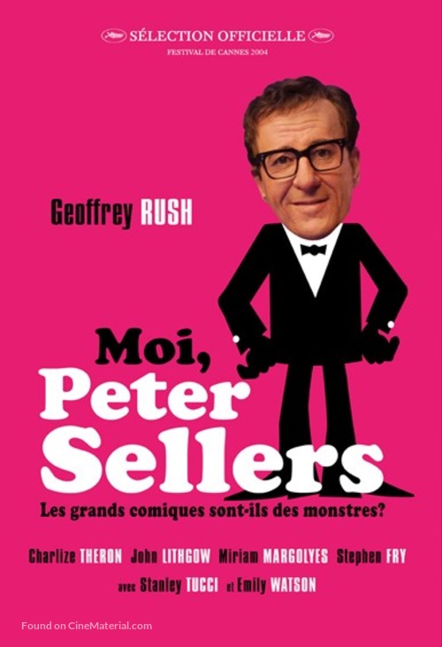 The Life And Death Of Peter Sellers - French DVD movie cover