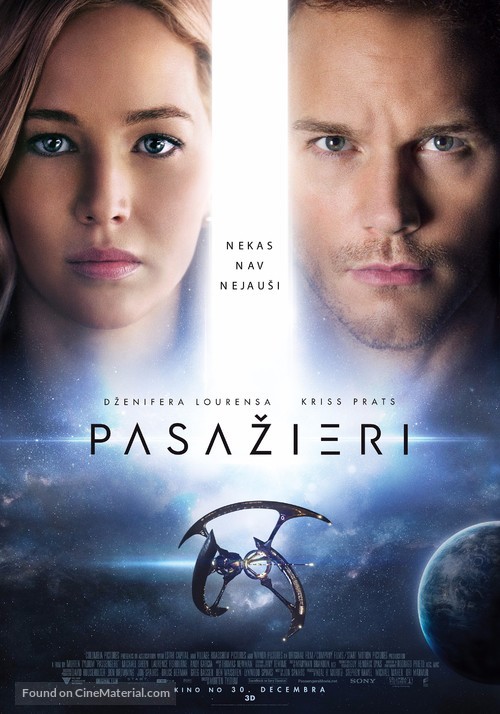 Passengers - Latvian Movie Poster