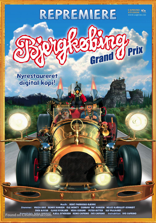 Fl&aring;klypa Grand Prix - Danish Movie Poster