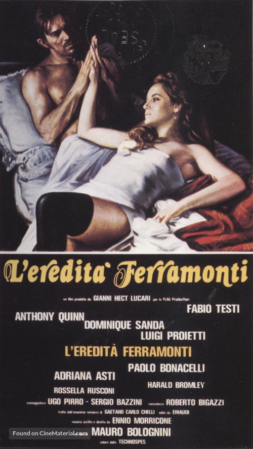 L&#039;eredit&agrave; Ferramonti - Italian Movie Poster