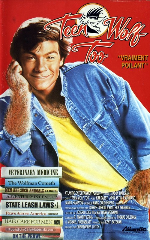 Teen Wolf Too - French VHS movie cover