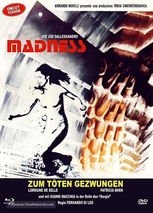 Vacanze per un massacro - German Blu-Ray movie cover