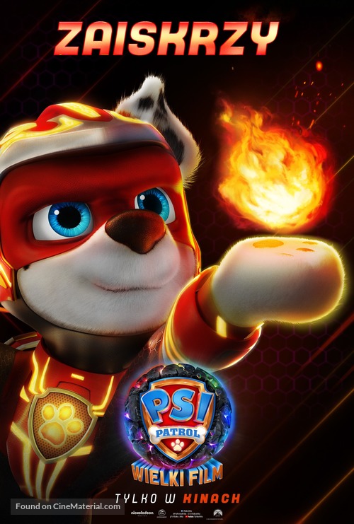 PAW Patrol: The Mighty Movie - Polish Movie Poster