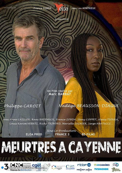 &quot;Meurtres &agrave;...&quot; Meurtres &agrave; Cayenne - French Movie Poster