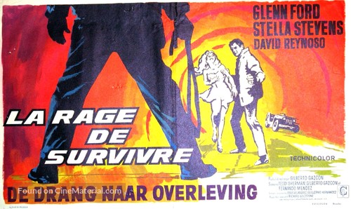 Rage - Belgian Movie Poster