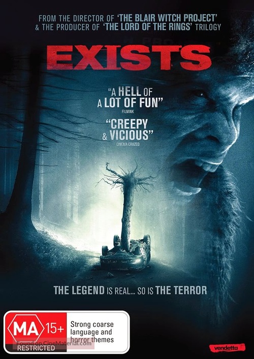 Exists - Australian DVD movie cover