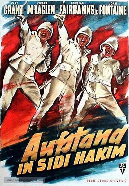 Gunga Din - German Movie Poster
