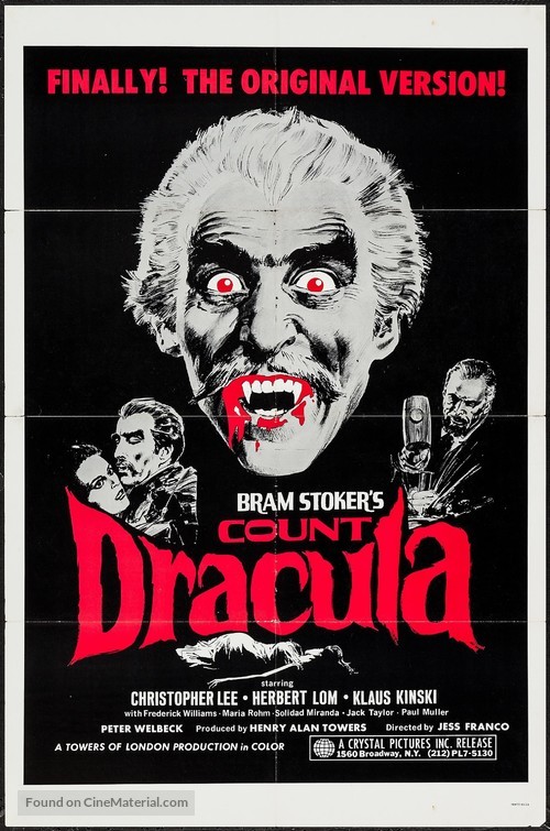 Nachts, wenn Dracula erwacht - Movie Poster