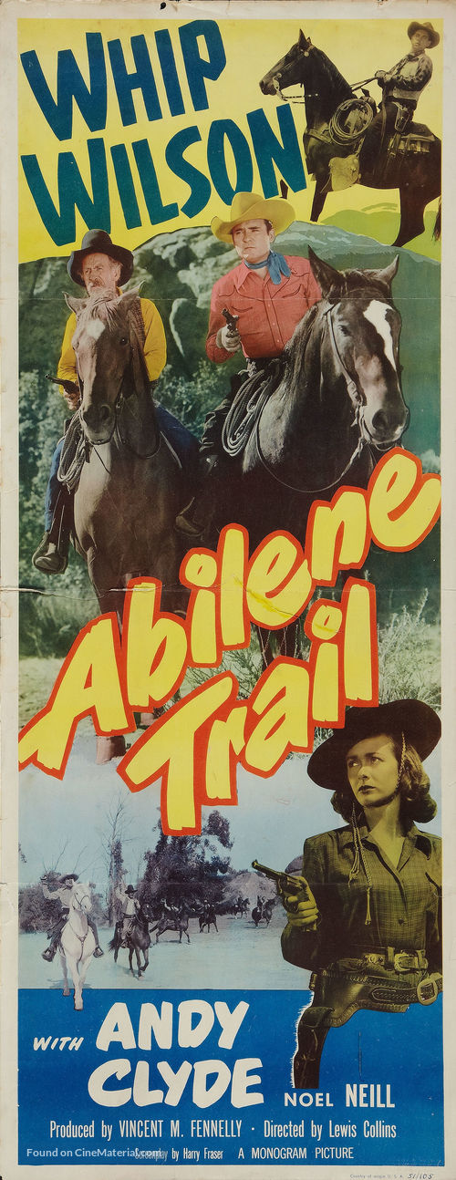 Abilene Trail - Movie Poster