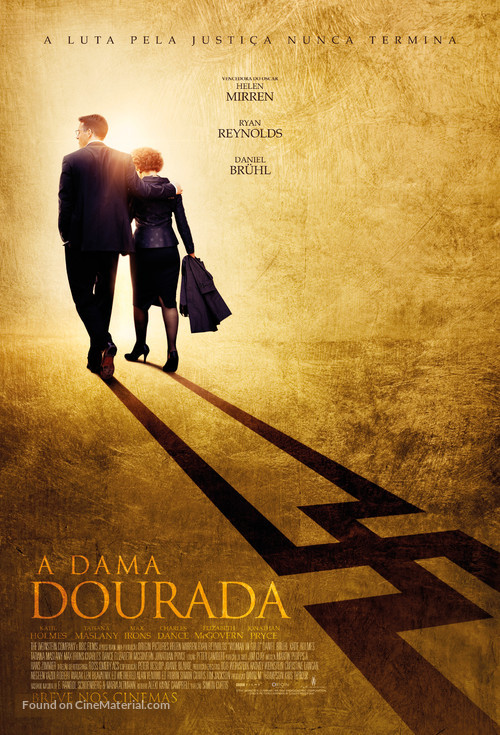Woman in Gold - Brazilian Movie Poster