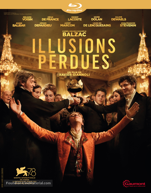 Illusions perdues - French Blu-Ray movie cover