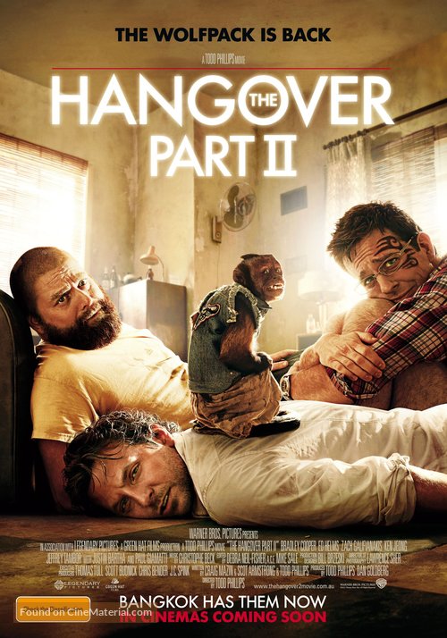 The Hangover Part II - Australian Movie Poster