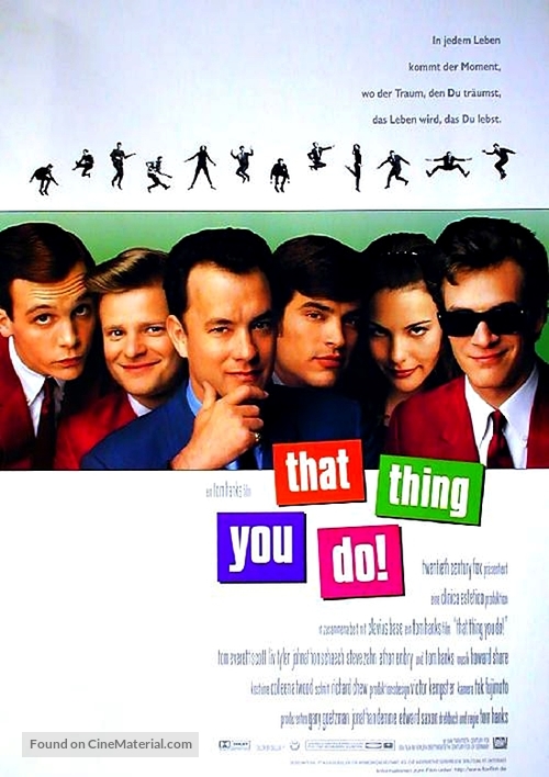 That Thing You Do - German Movie Poster
