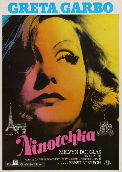 Ninotchka - Spanish Movie Poster