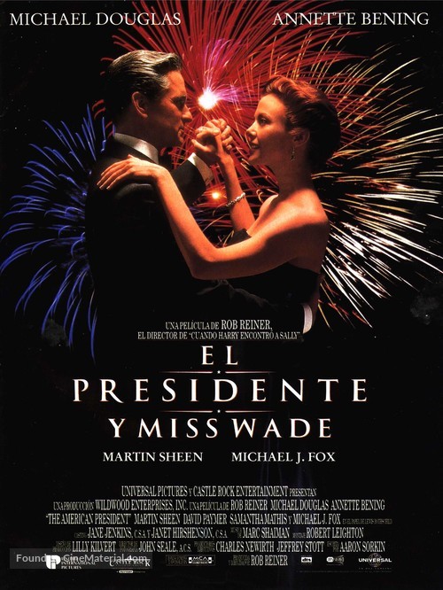 The American President - Spanish Movie Poster