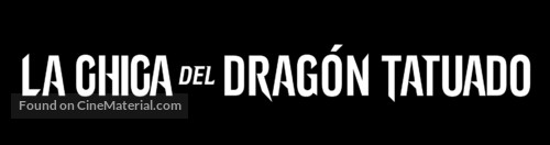 The Girl with the Dragon Tattoo - Mexican Logo