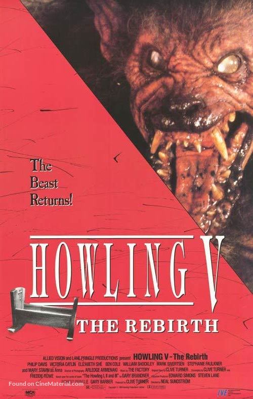 Howling V: The Rebirth - Movie Poster
