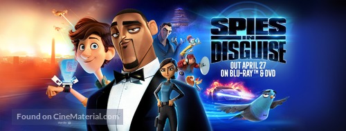 Spies in Disguise - Video release movie poster