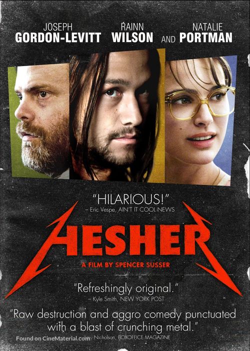 Hesher - DVD movie cover
