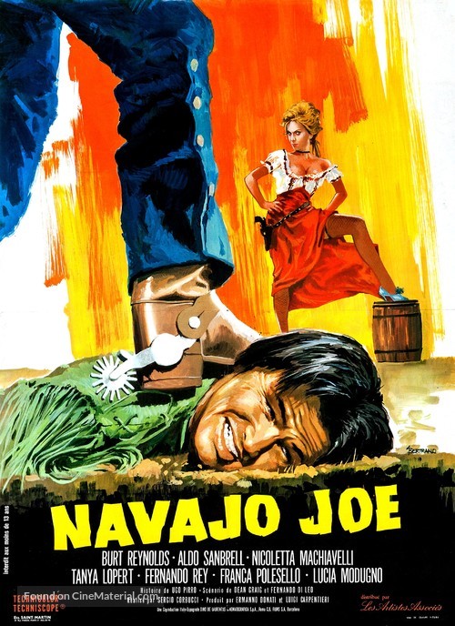 Navajo Joe - French Movie Poster