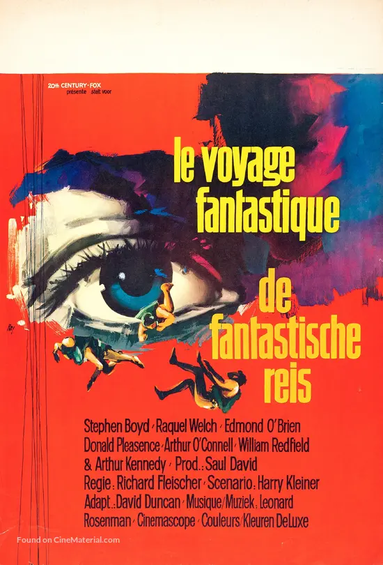 Fantastic Voyage - Belgian Movie Poster