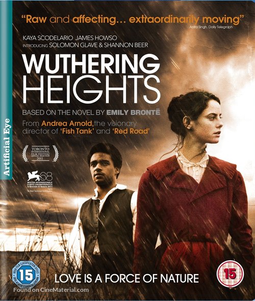 Wuthering Heights - British Blu-Ray movie cover