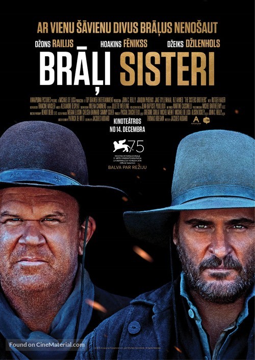The Sisters Brothers - Latvian Movie Poster