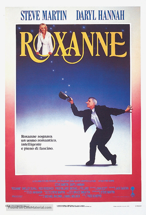 Roxanne - Italian Movie Poster