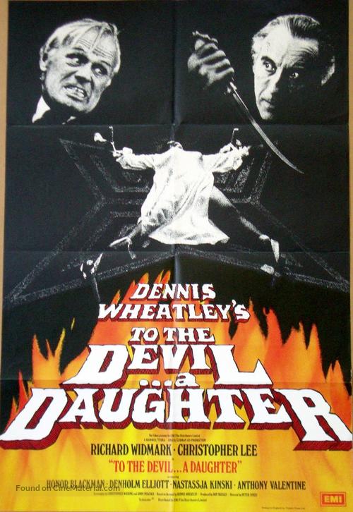 To the Devil a Daughter - British Movie Poster