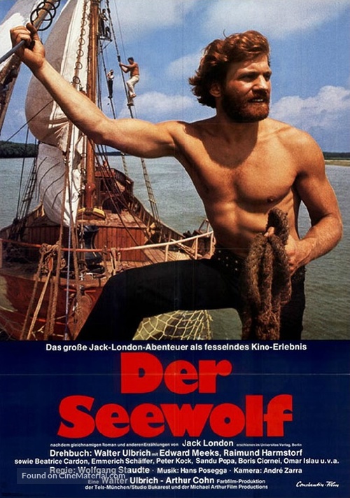 Der Seewolf - German Movie Poster