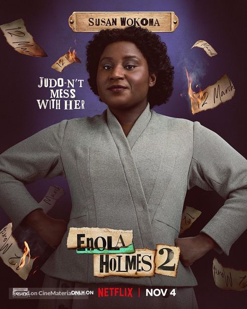 Enola Holmes 2 - Movie Poster