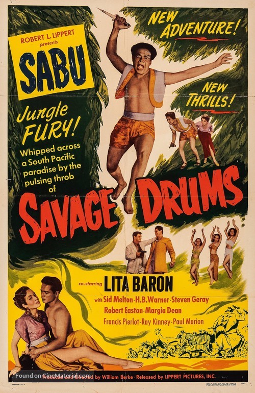 Savage Drums - Movie Poster