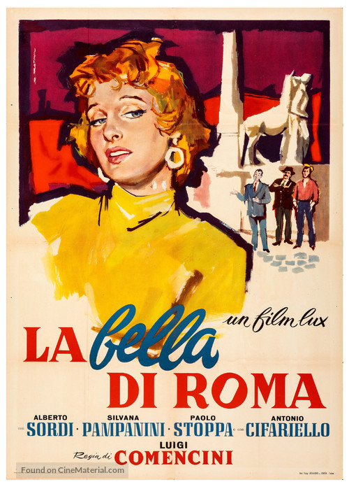 La bella di Roma - Italian Movie Poster