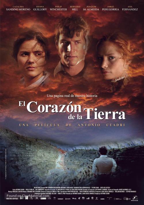 El coraz&oacute;n de la tierra - Spanish Movie Poster
