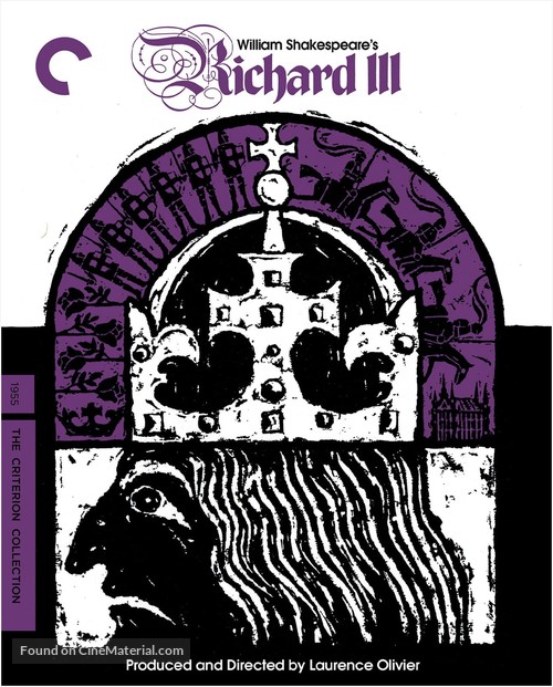 Richard III - Blu-Ray movie cover