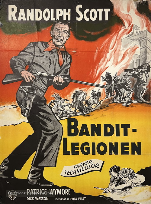 The Man Behind the Gun - Danish Movie Poster