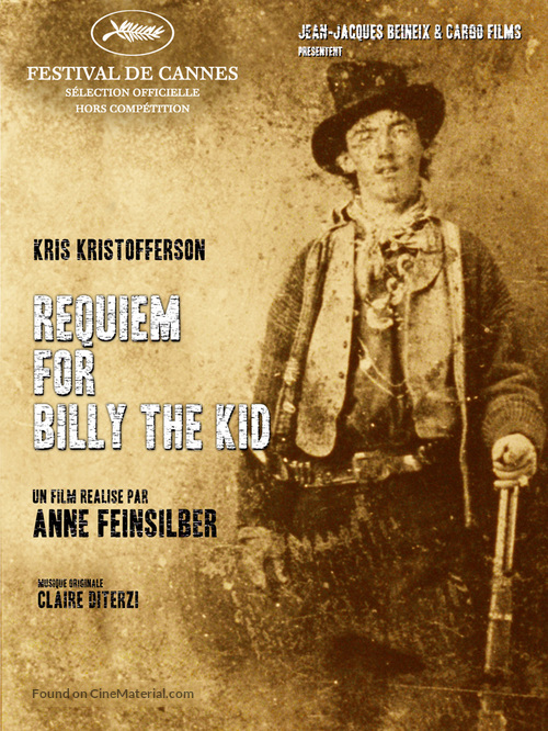Requiem for Billy the Kid - French poster