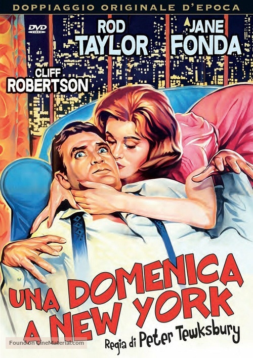 Sunday in New York - Italian DVD movie cover