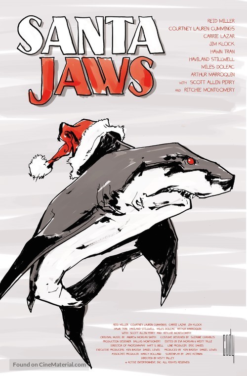 Santa Jaws - Movie Poster